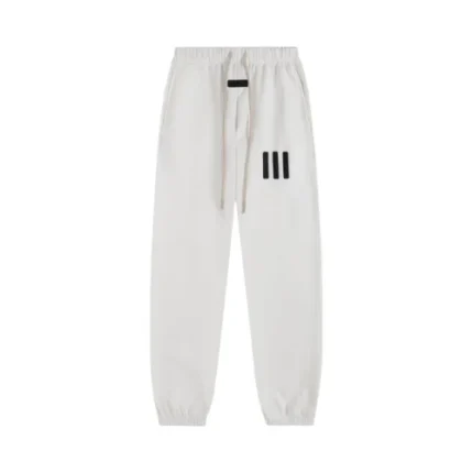 Essentials Adidas White Sweatpants