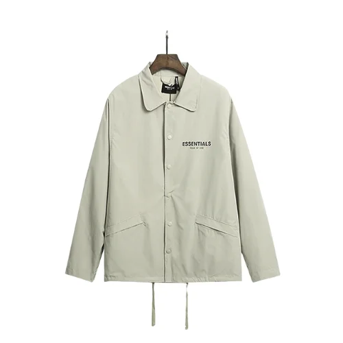 Essentials-Coach-Beige-Jacket Essentials Coach Beige Jacket