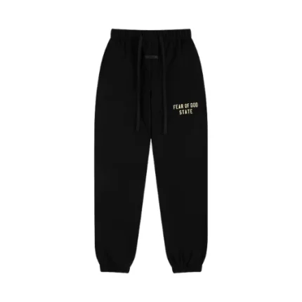 Fear Of God State Essentials Black Sweatpants